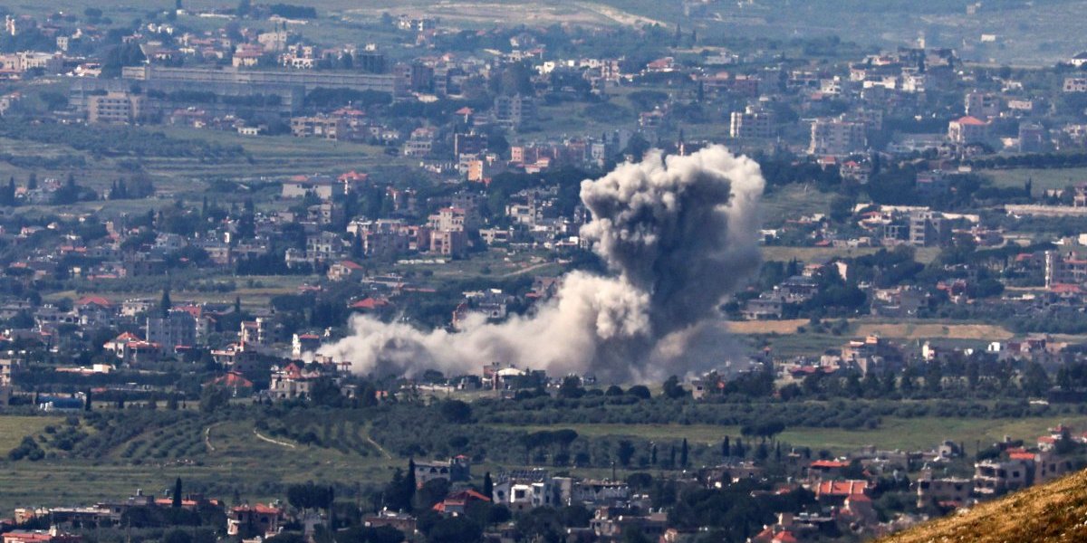 Liban Bombe foto Epa ATEF SAFADI