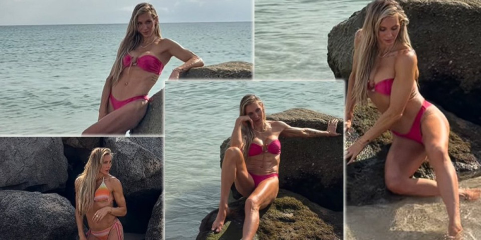 Vrela plavuša opasna po zdravlje: Pokazala izvajano telo u bikiniju i srušila mreže