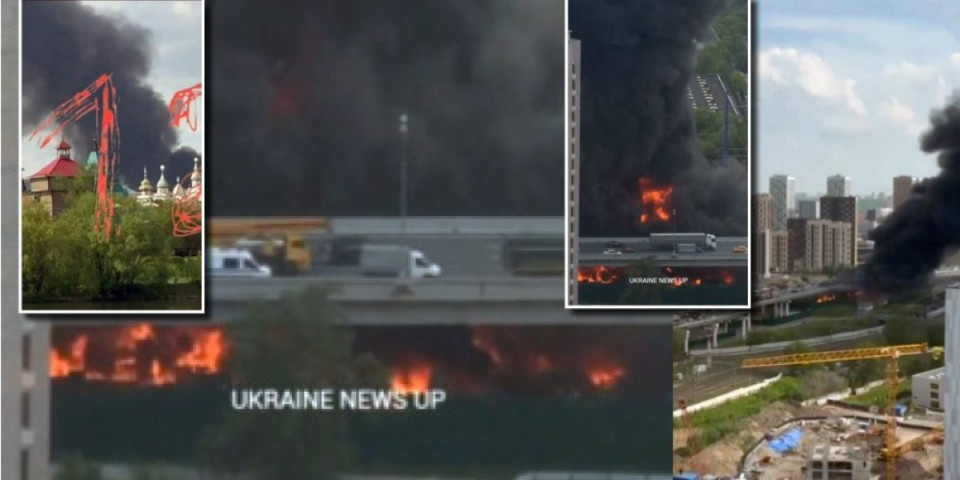 (VIDEO) Gori Moskva! Snažna eksplozija odjeknula: Pakleni dim se nadvio nad Rusijom, stižu jezivi snimci