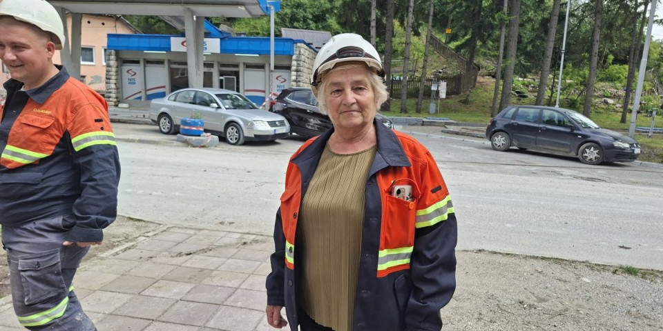 Svaka čast: Goca 37 godina radila u rudniku - danas ode u penziju  (VIDEO)