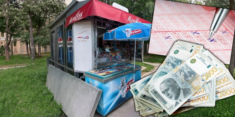 Ovde je uplaćena "sedmica": Dao siću, a dobio 800.000 evra!