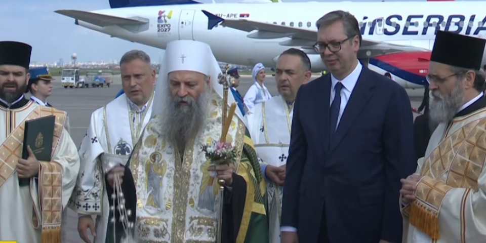 Za Srbiju ovo predstavlja veliku nadu! Vučić dočekao Pojas Presvete Bogorodice