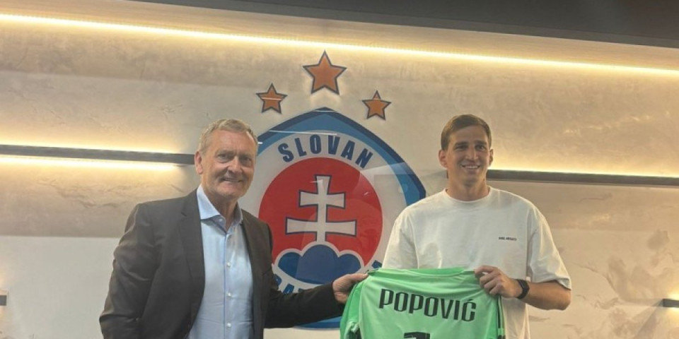 Ništa od Poljske, srpski golman ipak u Slovačkoj! Bivši igrač Partizana ima novi klub (FOTO)