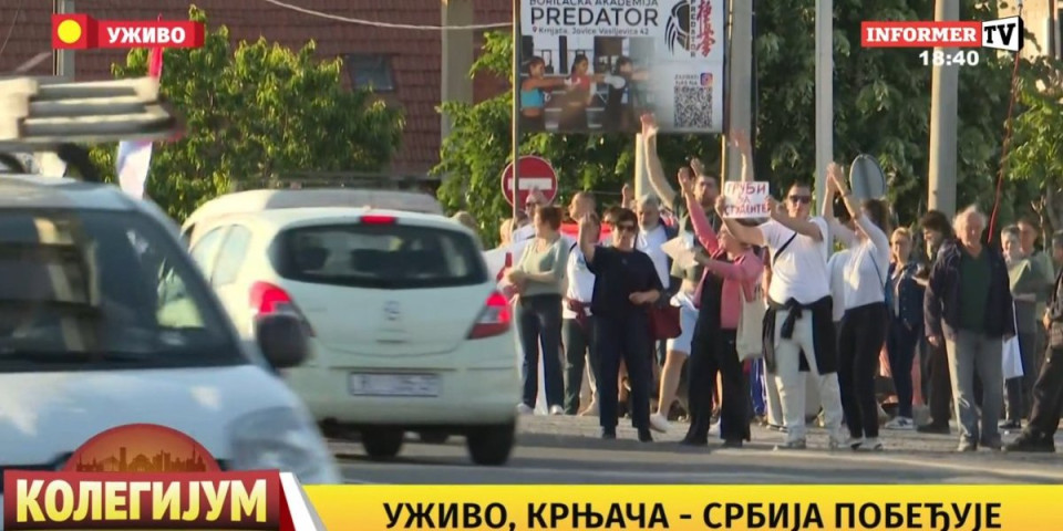 Bežanija! Pogledajte šta su blokaderi uradili kada su videli ekipu Informera u Krnjači (VIDEO)
