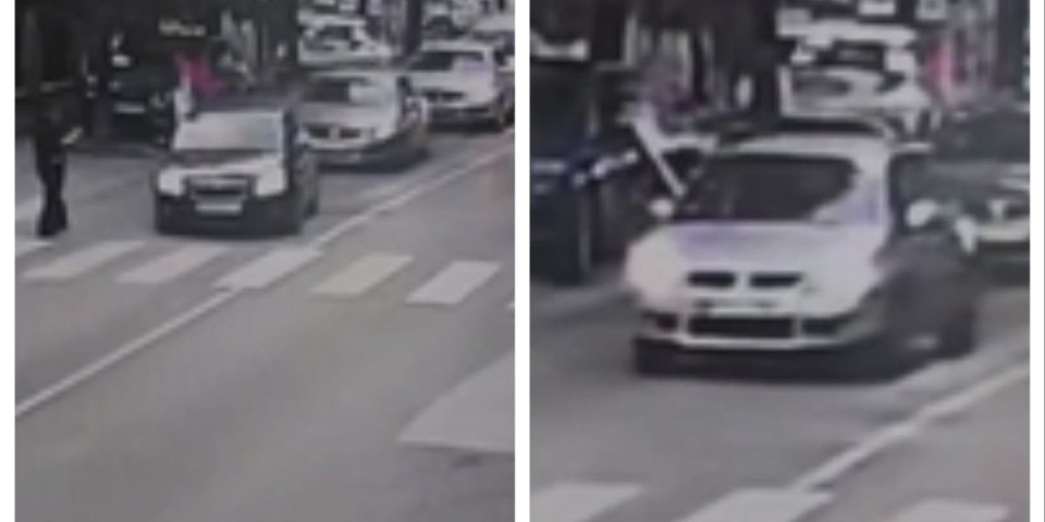Ovi su alergični na trobojku! Pogledajte kako blokaderka iz Kraljeva hoće da pocepa srpsku zastavu (VIDEO)