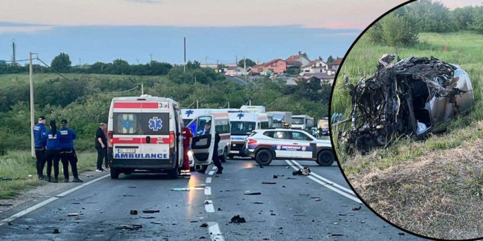 Mladić (22) poginuo u jezivom udesu: Prve slike teške nesreće na Ibarskoj magistrali - prizor ledi krv (FOTO)