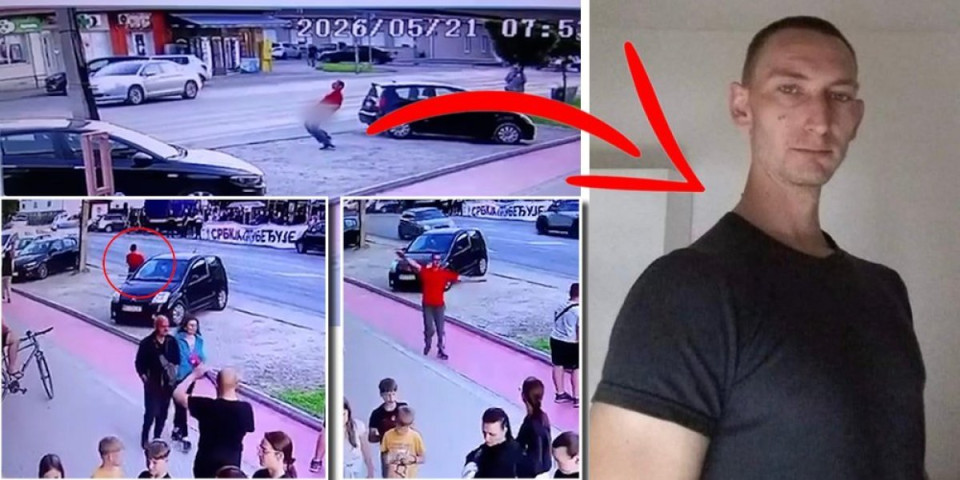 Skandal u Novom Sadu! Blokader napravio jezivu scenu pred aktivistima SNS: Skinuo gaće nasred ulice (VIDEO)