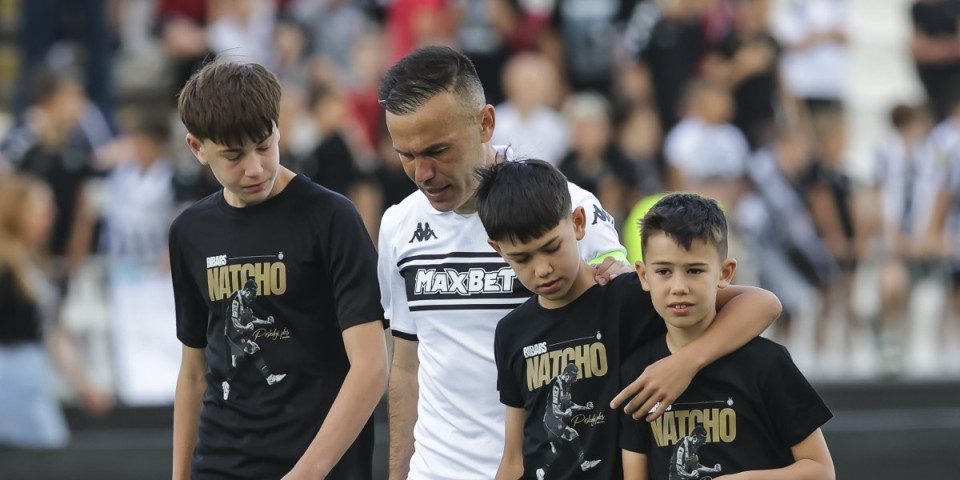 Patili smo sedam godina, ali polako! Nathu će Partizan zauvek biti u srcu: Video sam sjaj u očima sinovima...