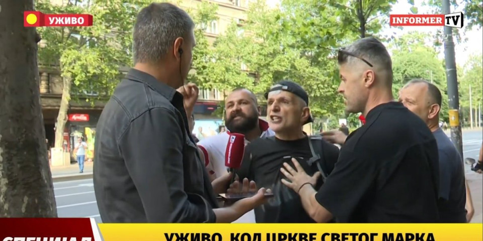 Blokaderi napali reportera Informera! Zastrašujuće nasilje u centru Beograda - pljuštale uvrede i psovke (VIDEO)