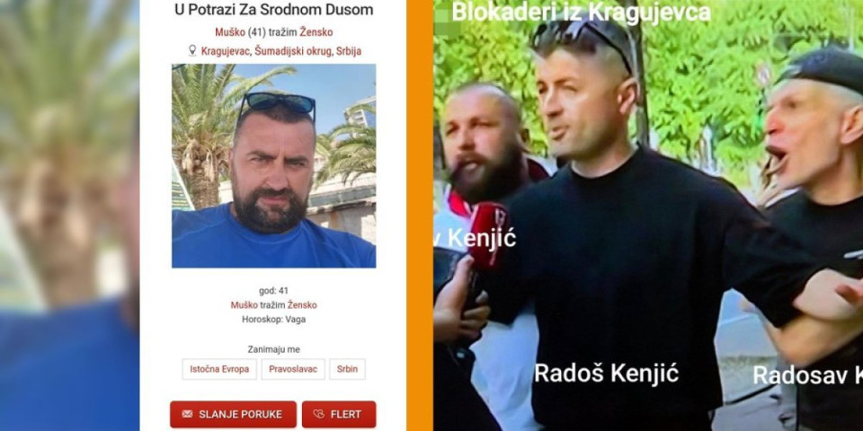 Kenjić uhvaćen na delu! Nasilnik koji je napao našeg reportera uhvaćen na seks-dejting sajtu!(FOTO)