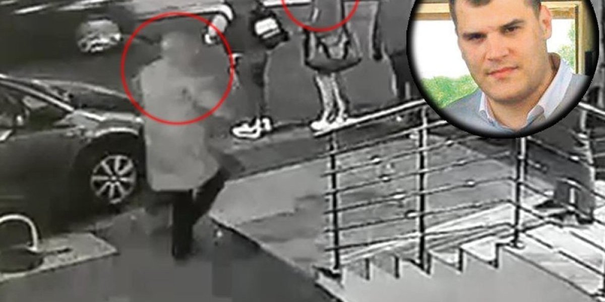 Slika sa snimka likvidacije sa nadzorne kamere