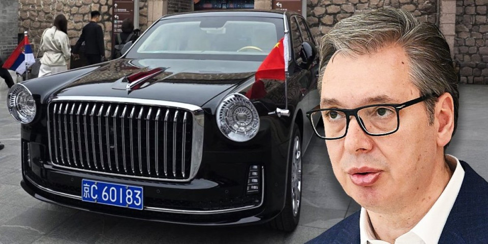 Zver na točkovima! Predsednik Srbije u Kini koristi "crvenu zastavu" (FOTO)
