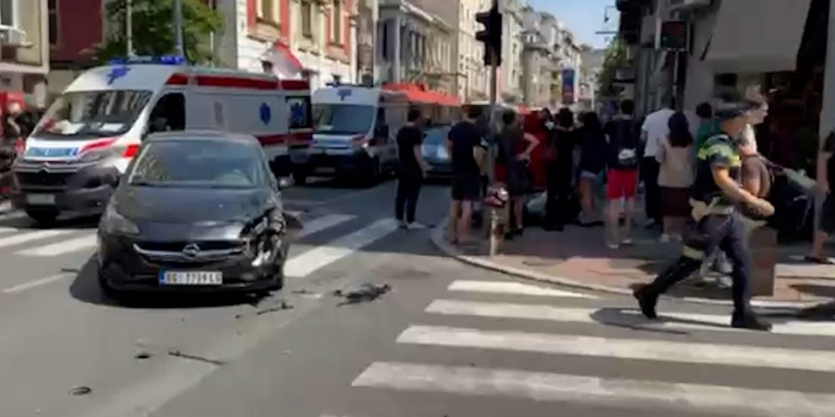 Sudar u Svetogorskoj ulici