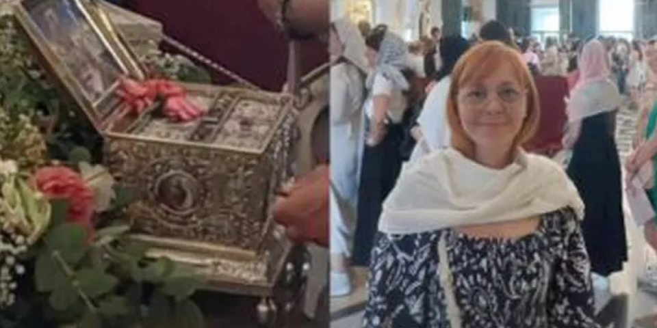 Velika vernica! Satima čekala u redu sa narodom: Voditeljka RTS-a se poklonila Pojasu Presvete Bogorodice