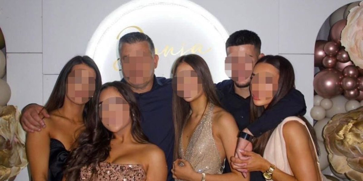 Andrej V. sa ocem i sestrama