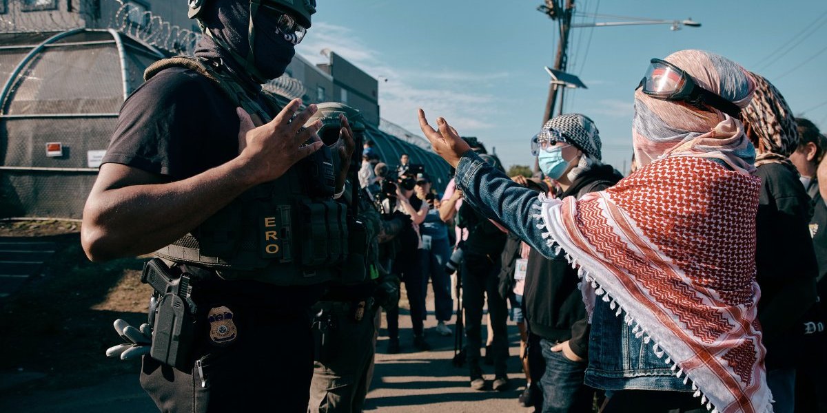 SAD Protest migranta foto Tanjug AP Andres Kudacki