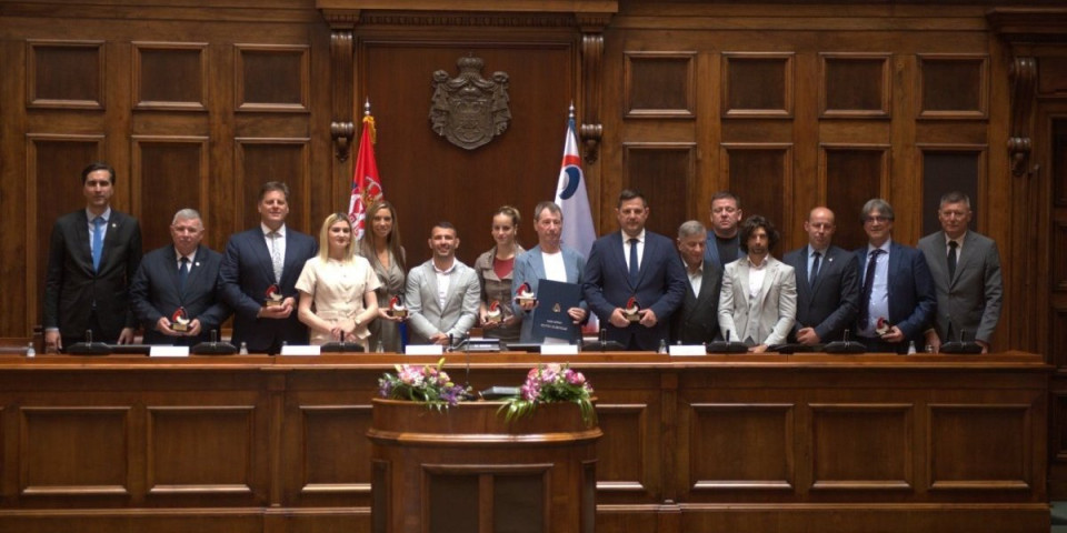 Srbija slavi šampione: Dodeljene Majske nagrade Sportskog saveza Srbije