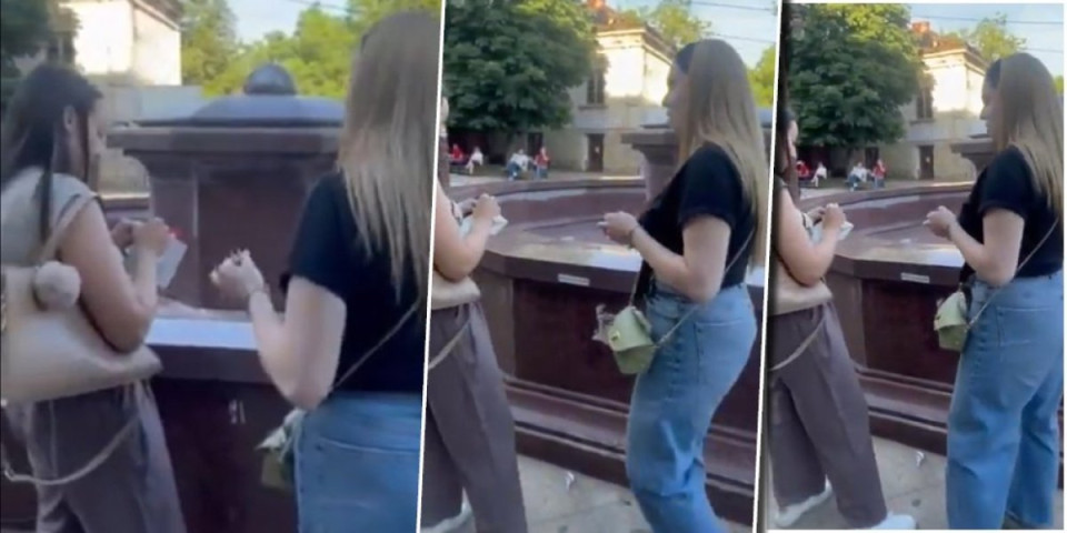 Šta ti smeta Srbija?! Drama u Aranđelovcu zbog nalepnice "Srbija pobeđuje" (VIDEO)