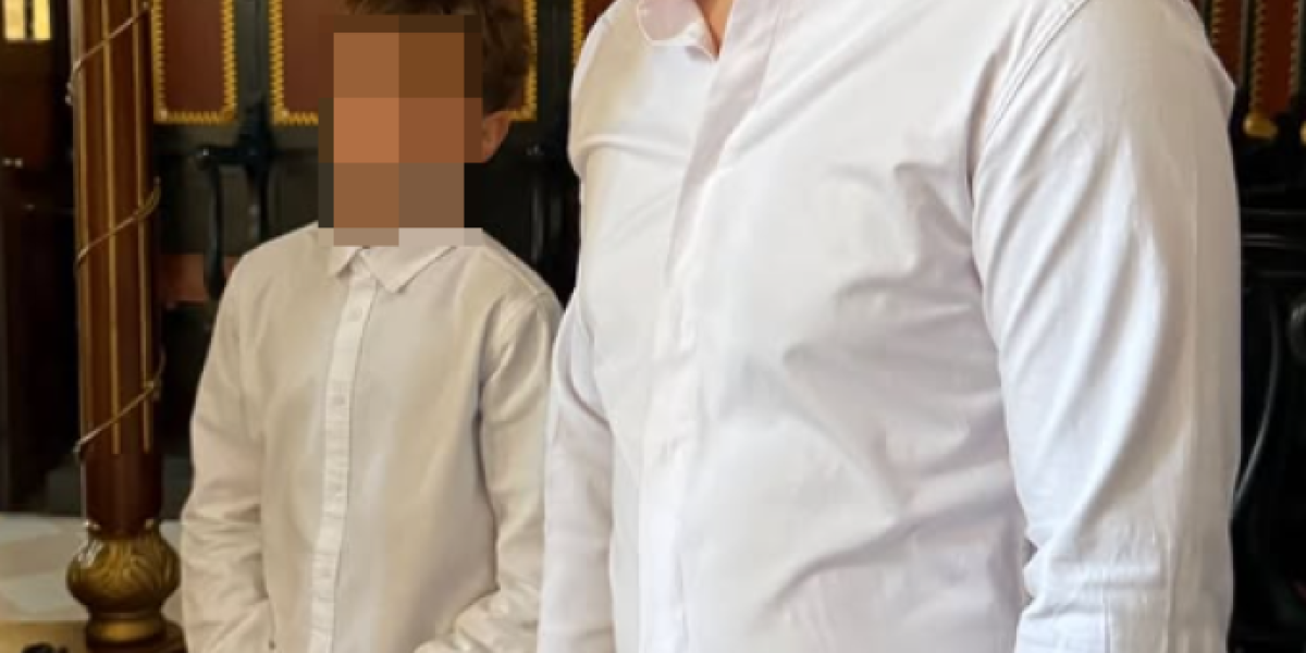Jovan Pejić Peja sa sinom Ene Čolić