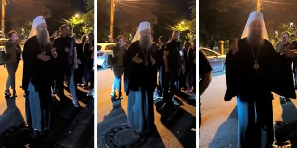 Skandal: Blokaderi udarili na Patrijarha i vernike! (VIDEO)