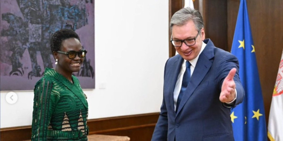 "Srdačan razgovor sa Tulijom Akson": Predsednik otkrio detalje razgovora sa predsednicom Interparlamentarne unije (FOTO)