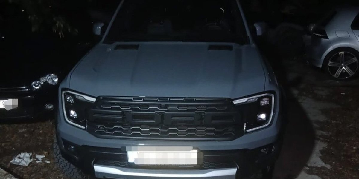 Zaplenjen automobil