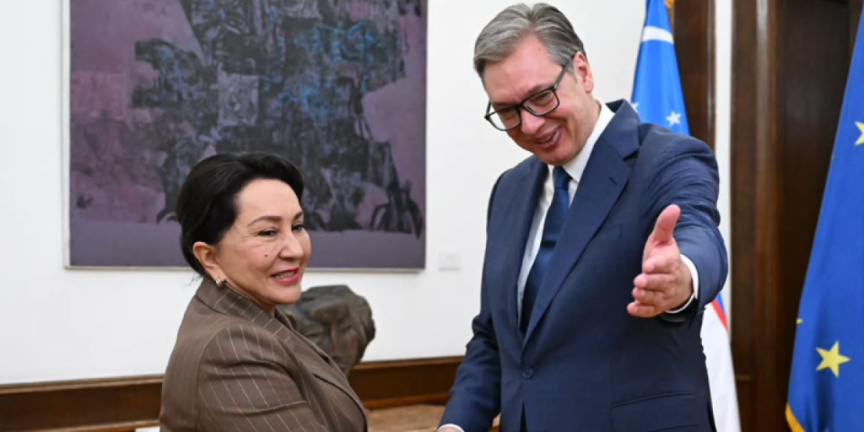 Vučić se sastao sa predsednicom Uzbekistana! Razvoj saradnje u cilju povezivanja naših naroda (FOTO)