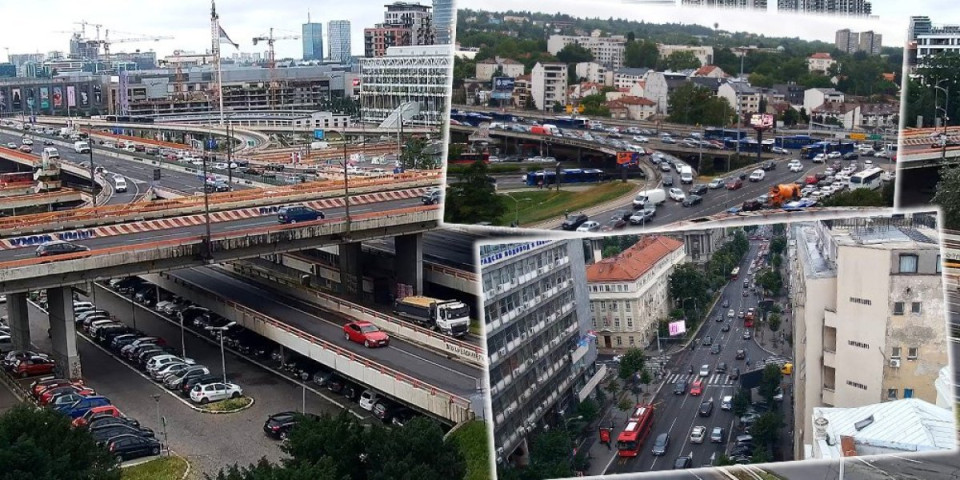 Saobraćajni kolaps u Beogradu: Kiša napravila velike gužve i kolone na mostovima (FOTO)