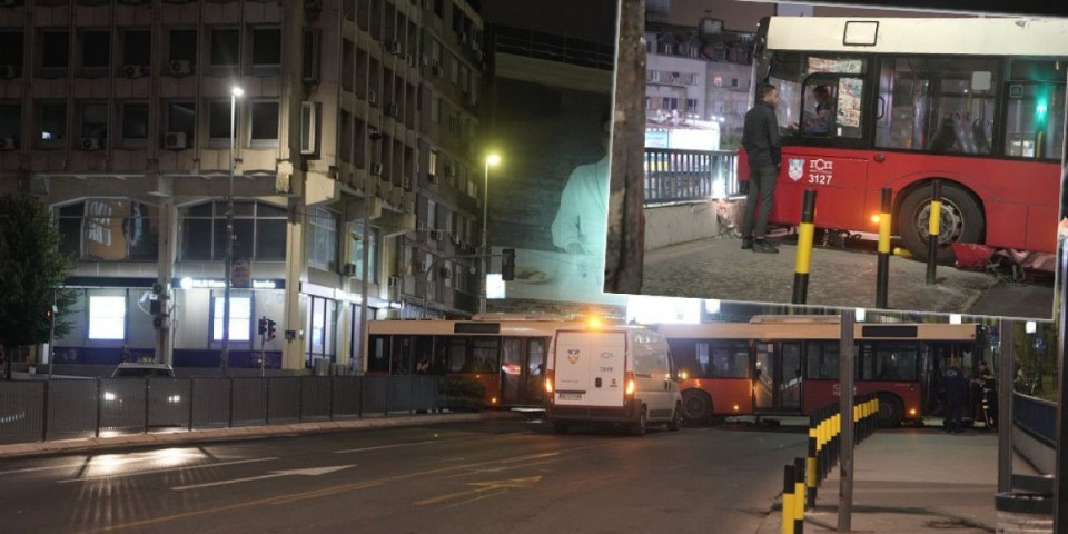 Ovo je potez građana heroja: Vozač autobusa izgubio svest i izazvao nesreću na Brankovom mostu, njihov potez oduševio (FOTO/VIDEO)
