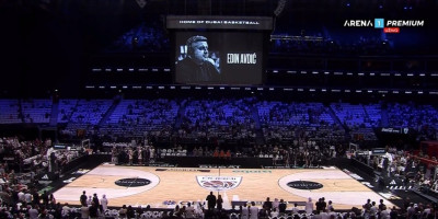 Muk na finalu ABA lige! Partizan i Dubai odali počast Edinu Avdiću (VIDEO)