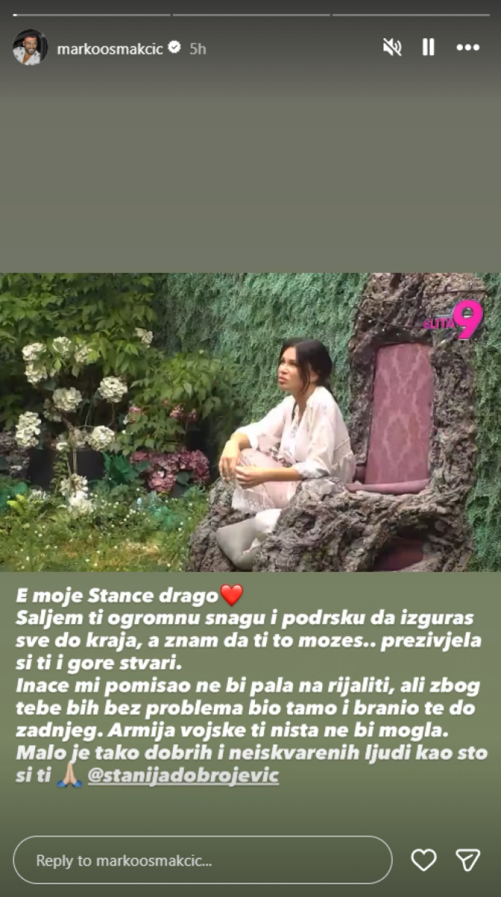 Zbog nje bi odmah ušao u Elitu! Lažirali smrt njegovog oca, on se sada obratio Staniji