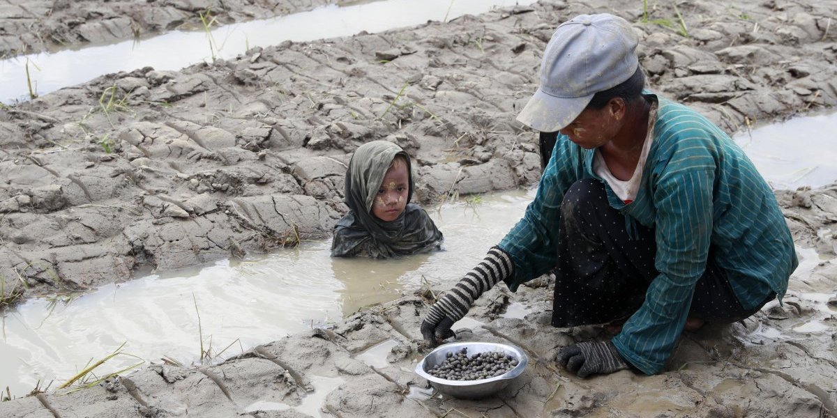 Mjanmar Poplave foto EPA NYEIN CHAN NAING