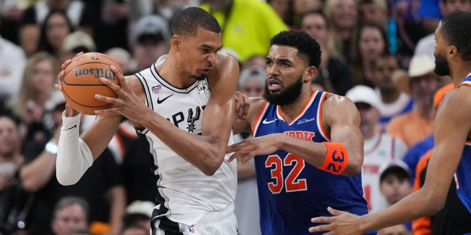 Kakav haos u NBA finalu: Vembanjama napravio neverovatan kiks, Niksi ukrali pobedu za 2:0 (VIDEO)