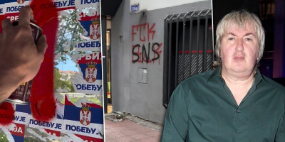 "Mater vam svima": Osvanuo jeziv snimak, blokaderski glumac 