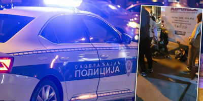 Horor u Novom Pazaru: Motocikl podleteo pod autobu