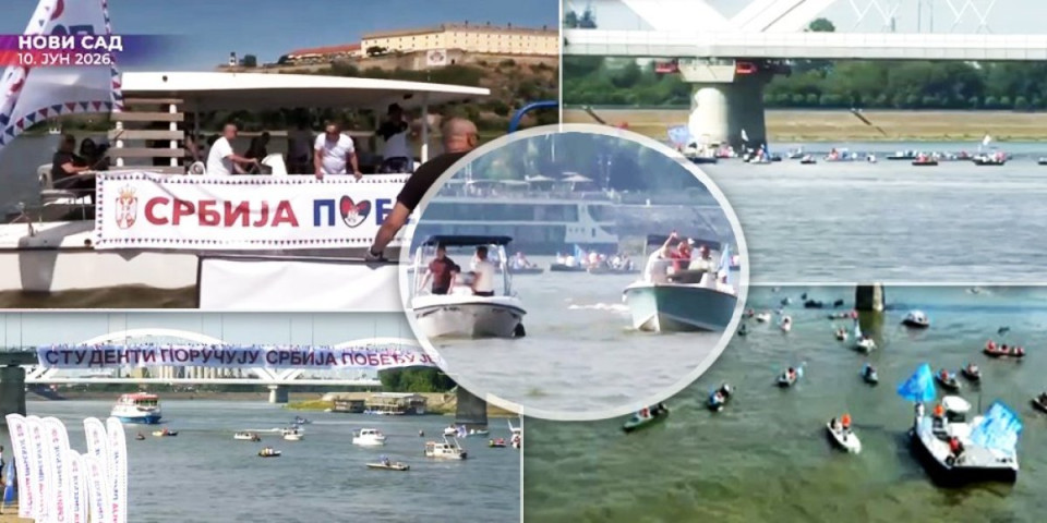 Veličanstven prizor iz Novog Sada! Poslata snažna poruka jedinstva, napretka i vere u budućnost (FOTO/VIDEO)