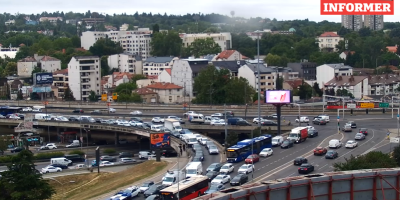 Beograd potpuno paralisan! Kolona na auto-putu dugačka 8 kil