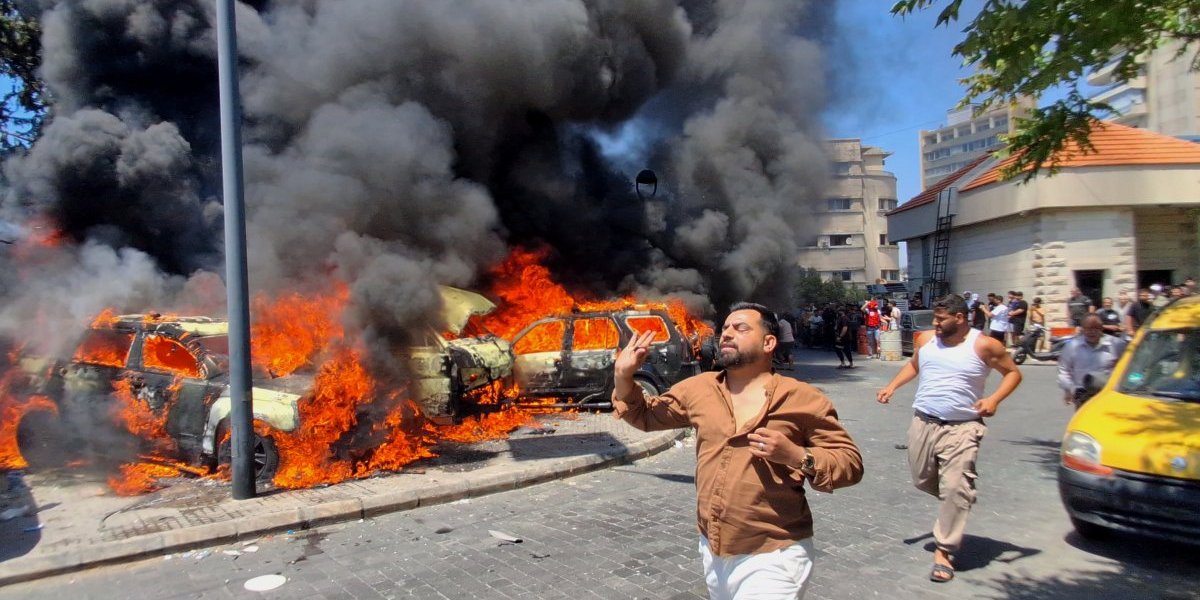Liban Napad raketama foto Tanjug Ap Mohammed Zaatari