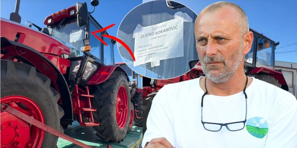 Kokanoviću, pa zar ti ne reče da se loše živi u Srbiji? Od gladnih poljoprivrednika do novog traktora (FOTO/VIDEO)