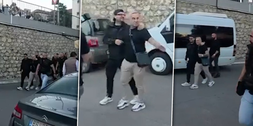 Duško Šarić sa obezbeđenjem došao da sluša devedesete: On mu odmah prišao (VIDEO)