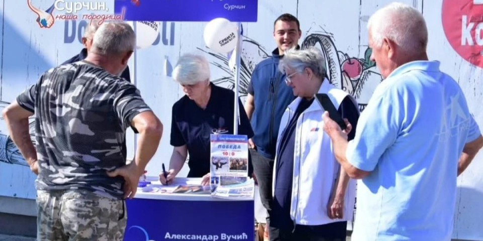 Surčin odlučno za SNS: Građani pokazali koju politiku biraju