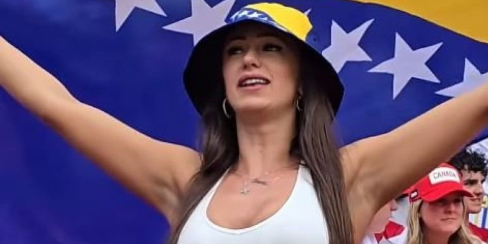 Ko je ona? Misteriozna Bosanka ukrala šou u Torontu, zbog nje su svi zaboravili na meč Kanade i BiH (VIDEO)
