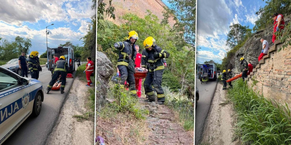 Muškarac pronađen ispod Petrovaradinske tvrđave: Drama u Novom Sadu - vatrogasci hitno reagovali (FOTO)