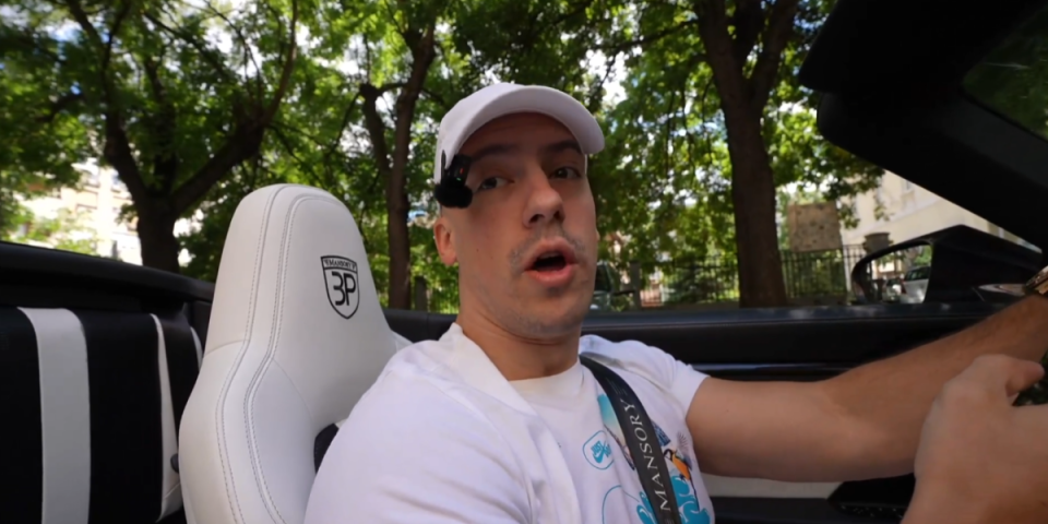 "Raz*ebali su mi sve!" Baki Prasetu uništen auto od 700.000 evra, pojavio se i snimak!