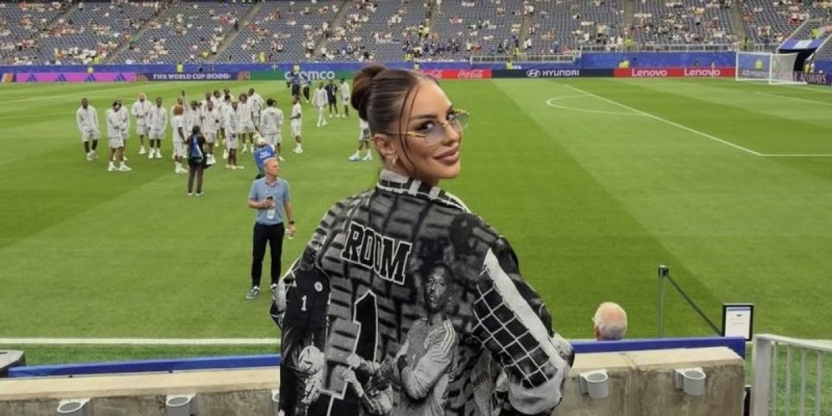 Zorana Jovanović na stadionu