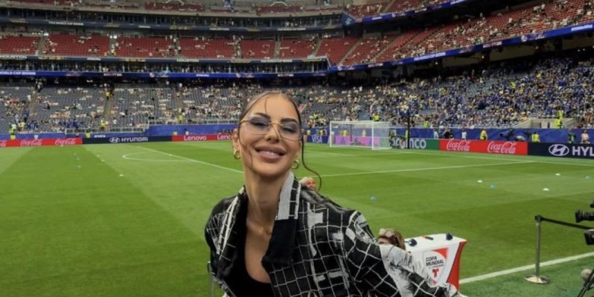 Zorana Jovanović na stadionu