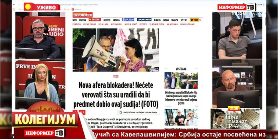 Ovo je neviđeno! Vučićević zagrmeo u Kolegijumu: “Pomagao im, a oni ga sada napadaju", pa pustio šok snimak