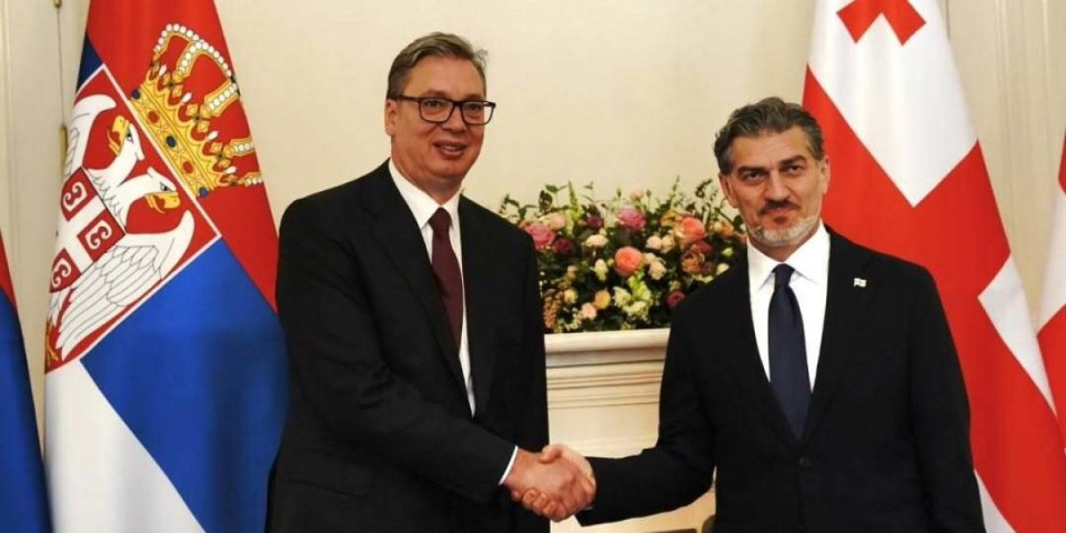 Veliko priznanje za Srbiju! Gruzijski državni vrh se oglasio o Vučićevoj poseti (FOTO)