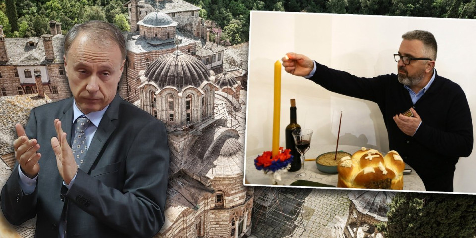 Monah delegiran na Hilandar zbog Đokića?! Vučićević otkrio taktiku blokadera - rektor zbog ovoga otišao na Svetu Goru?