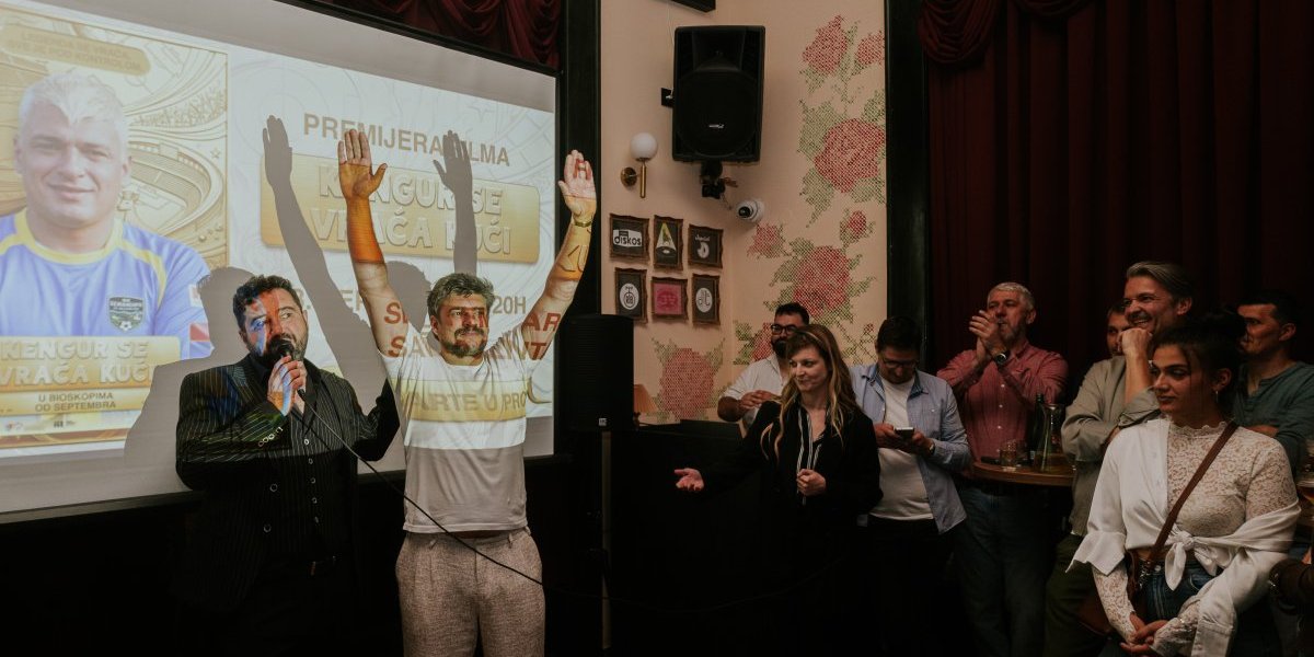 Promocija filma "Kengur se vraća kući"